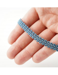 Decorative tape 10 mm wide gray-blue KM12612 2