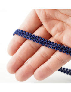 Decorative tape 10 mm wide navy blue KM12613 2