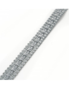 Decorative matte tape 12 mm wide steel gray KM13115