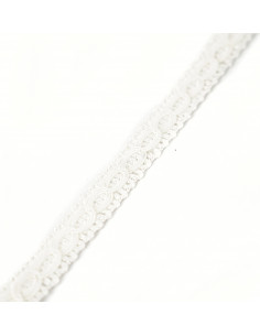 Decorative matte tape 12 mm wide ecru KM14101