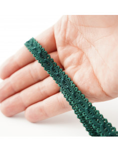 Decorative matte tape 12 mm wide bottle green KM14111 2