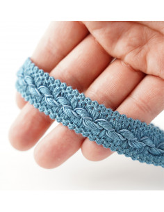 Decorative matte tape 20 mm wide gray-blue KM14212 2