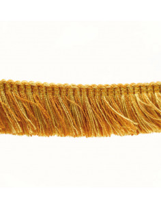 Glitter tape tassels 33 mm wide gold KM15204