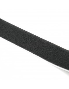 VELCRO 40 BLACK LOOP WITH GLUE KM709