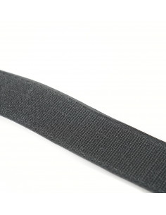 VELCRO 40 BLACK HOOK WITH ADHESIVE KM710