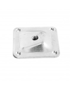 leg mounting plate 58x58 M8 angled