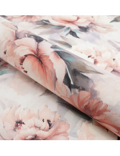 Tkanina PIWONIE 07 SOFT VELVET 2