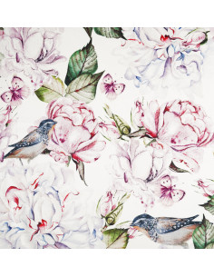 Roses 03 SOFT VELVET fabric