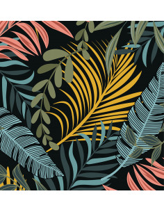 COLORFUL LEAVES 01 SOFT VELVET fabric