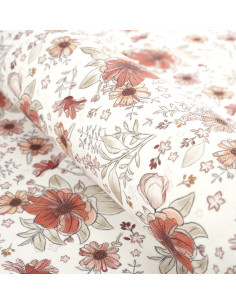 PAINTED FLOWERS 01 CANVA fabric 2