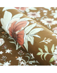 PAINTED FLOWERS 02 WONDER VELVET fabric 2