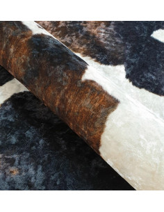 COW 01 CRUSH VELVET fabric 2