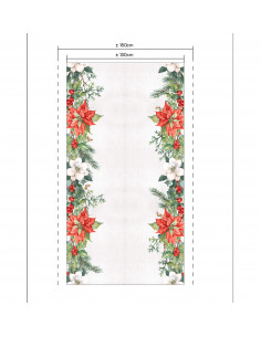 Tkanina OBRUS ŚWIĄTECZNY 01 SOFT VELVET