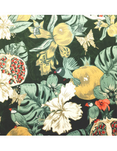 GRANATES 01 SOFT VELVET fabric