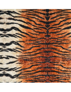 TIGERS 01 CRUSH VELVET fabric