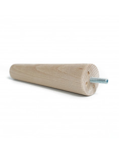 NOGA MEBLOWA KM691 kozia nóżka H150 SUROWA 2