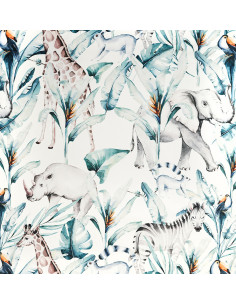 SAFARI 01 WONDER VELVET fabric