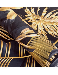 MONSTERA 02 WONDER VELVET fabric 2