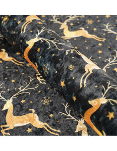 Tkanina RENIFERY 01 CRUSH VELVET 2