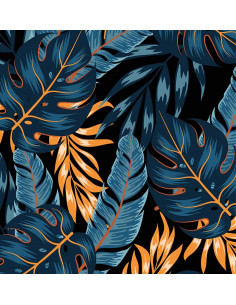 Tkanina MONSTERA 03 CRUSH VELVET