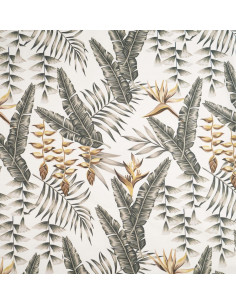 Waterproof fabric EXOTIC LEAVES 01 GARDI