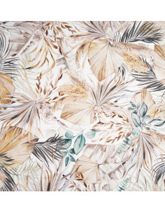 Waterproof fabric BOHO FLOWERS 01 GARDI
