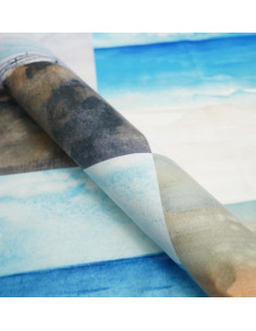 Tkanina PANEL PODUSZKOWY PEJZAŻE 02 SOFT VELVET 2