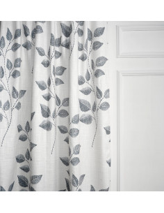 Tkanina WZÓR 12, HAFTOWANE LIŚCIE, TELO 2