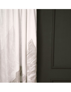 Tkanina PANEL ZASŁONOWY WZÓR 6 BEŻOWE BANANOWCE, TELO 2