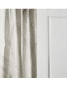 Tkanina PANEL ZASŁONOWY WZÓR 16 LEWY, RETRO ROŚLINY, TELO 2