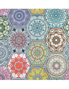 GARDI HEXAGONY 01 waterproof fabric