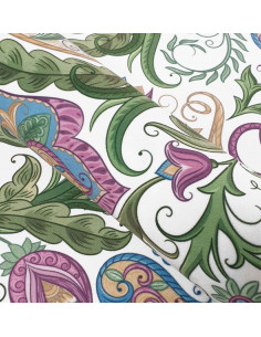 Tkanina PAISLEY 01 SOFT VELVET 2