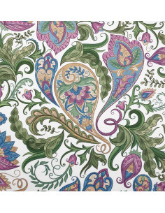 Tkanina PAISLEY 01 SOFT VELVET
