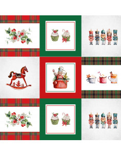 Tkanina PANEL PODUSZKOWY KONIK 01 SOFT VELVET