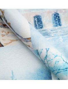 Tkanina PANEL PODUSZKOWY PEJZAŻE 05 SOFT VELVET 2