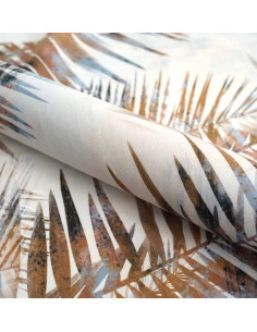 Tkanina LIŚCIE BOHO 01 MOLIS 2