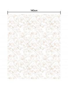 Tkanina OBRUS LIŚCIE 01 CANVA,