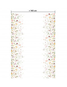 Tkanina DECOR OBRUS KWIATY MAŁE 01/140