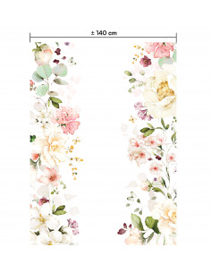 Tkanina DECOR OBRUS KWIATY DUŻE 01/140