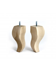 FURNITURE LEG KM679 STYLISHED H150 raw