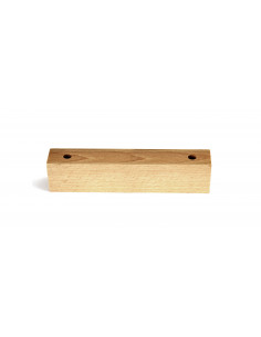 FURNITURE LEG KM643 lying cube H30, L150 natural
