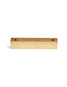 FURNITURE LEG KM648 reclining cube H30, L200 natural