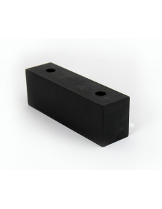 FURNITURE LEG KM667 reclining cube H50, L150 black