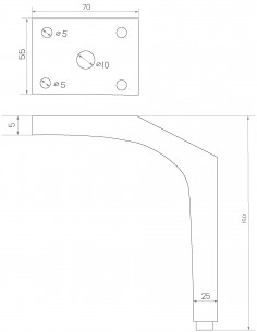 FURNITURE LEG KM434 2