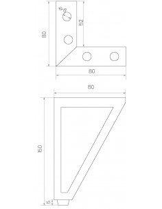NOGA MEBLOWA KM445 2