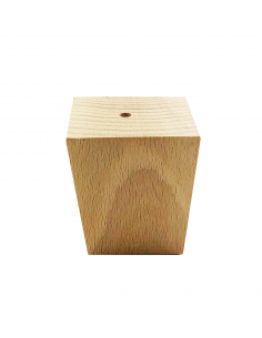 FURNITURE LEG KM633 trapezoid H50 natural