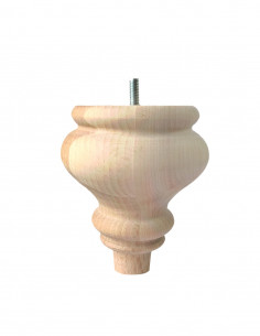 FURNITURE LEG KM678 BUJAK H125 raw