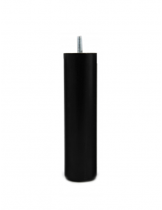 FURNITURE LEG KM617 standing cylinder fi50 H180 black