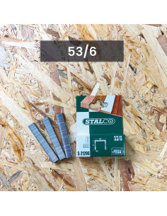 Staples 6mm PACK.1000pcs.       S-21206