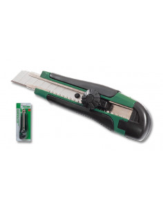 BL.CONTROLLED rubberized knife 18mm S-17430